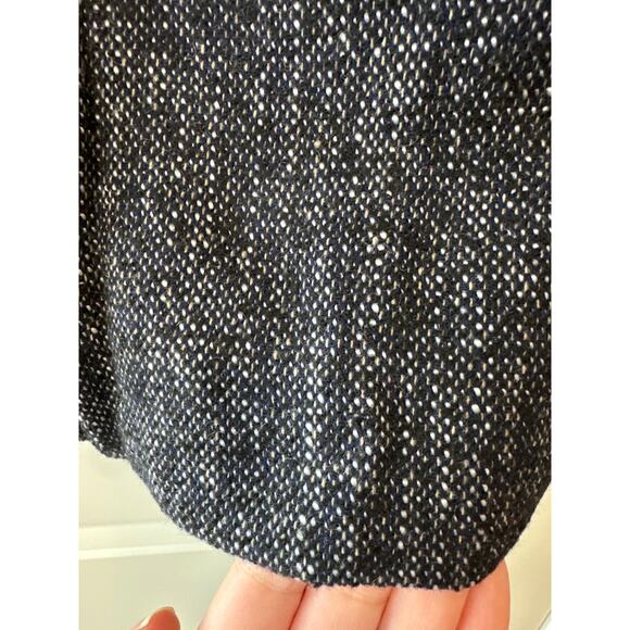 Anthropologie Maeve NWT Mixed Media Tweed Bomber Jacket Size 6 - Picture 10 of 11